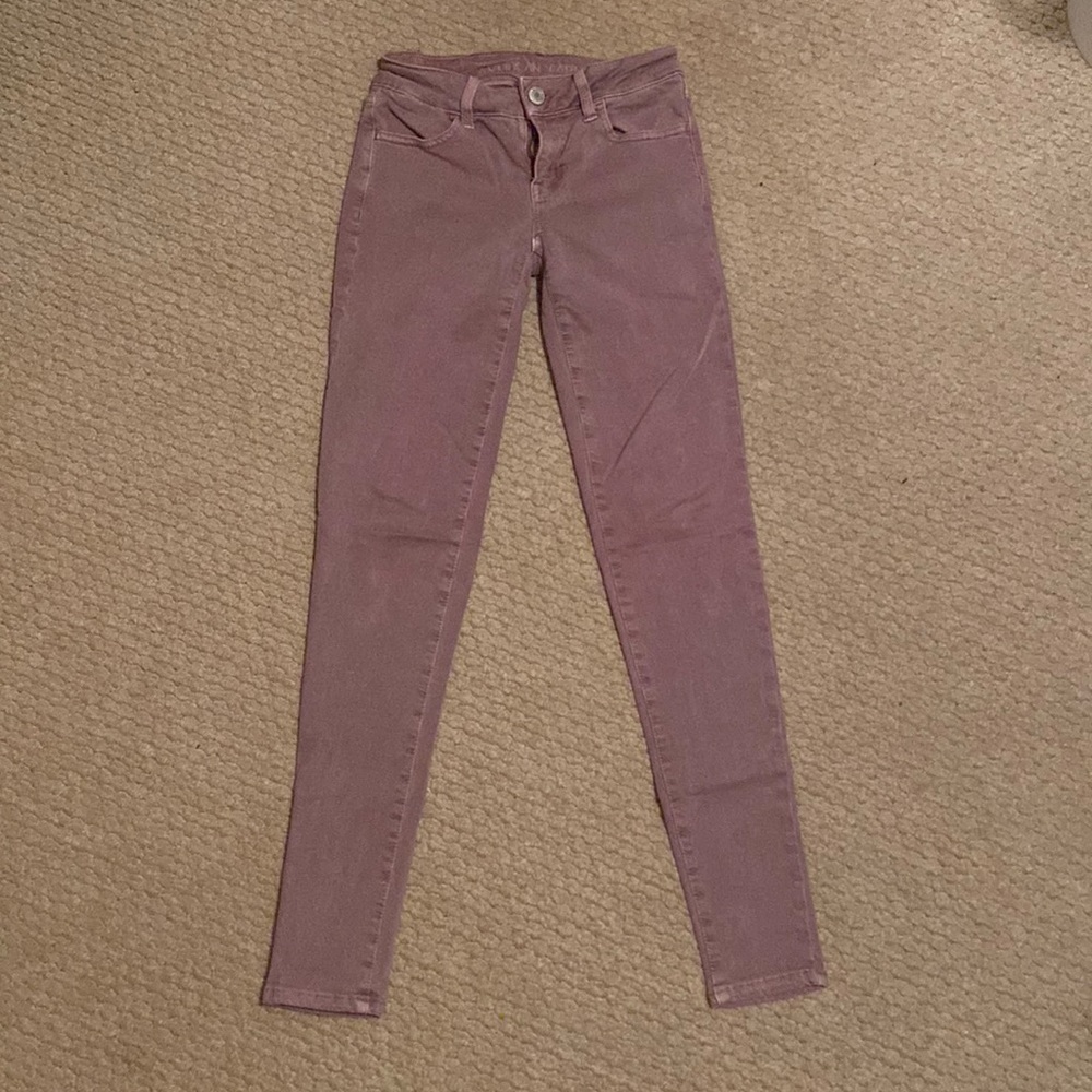 American eagle lavender jeans